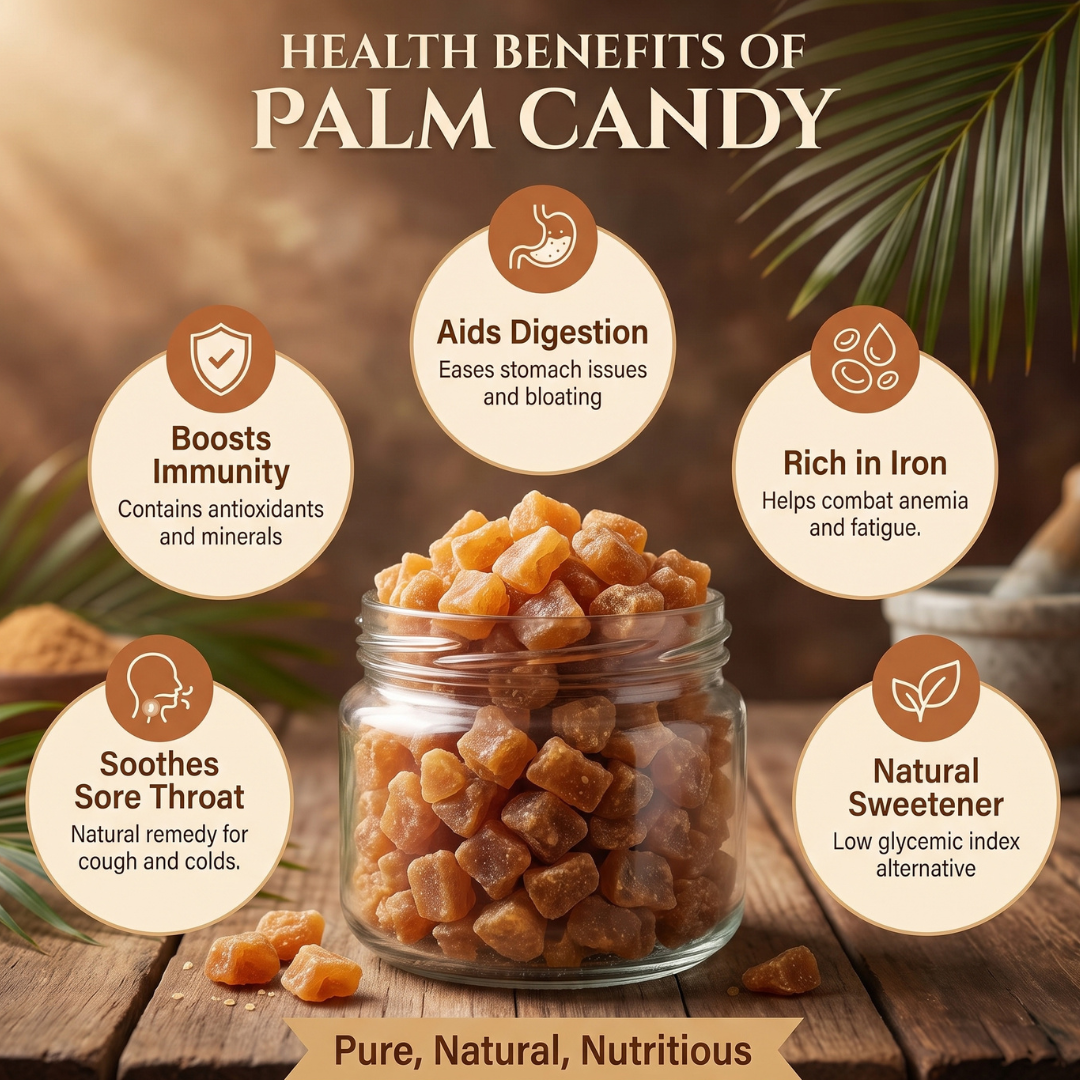 PALM CANDY | PANAI KALKANDU | TAD KA MISHRI | PALM SUGAR CANDY(G1)