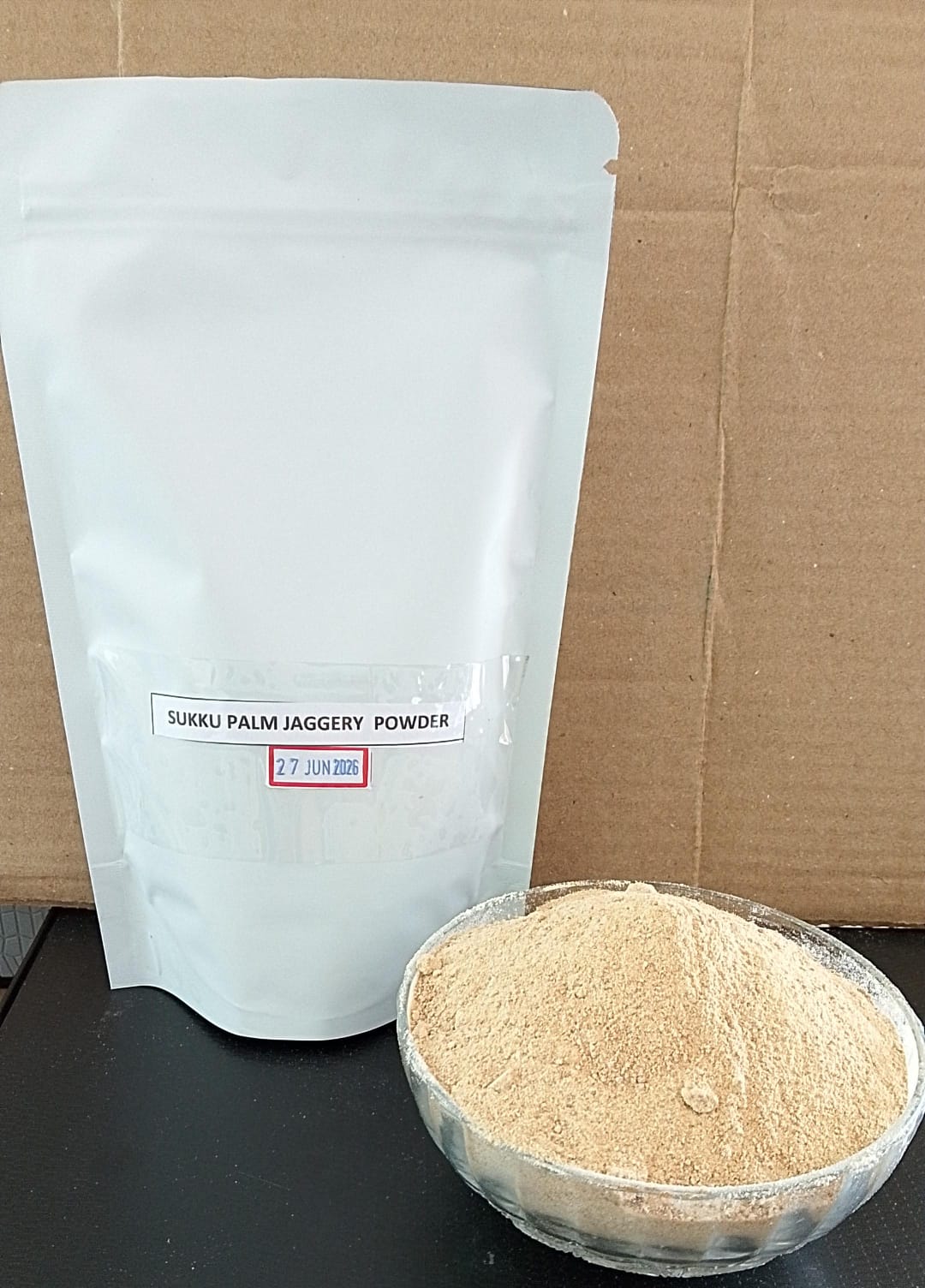 DRY GINGER PALM JAGGERY POWDER | SUKKU KARUPATTI POWDER |Saunth Gud POWDER|Shukno Ada Gur powder |Sunth Gul powder |